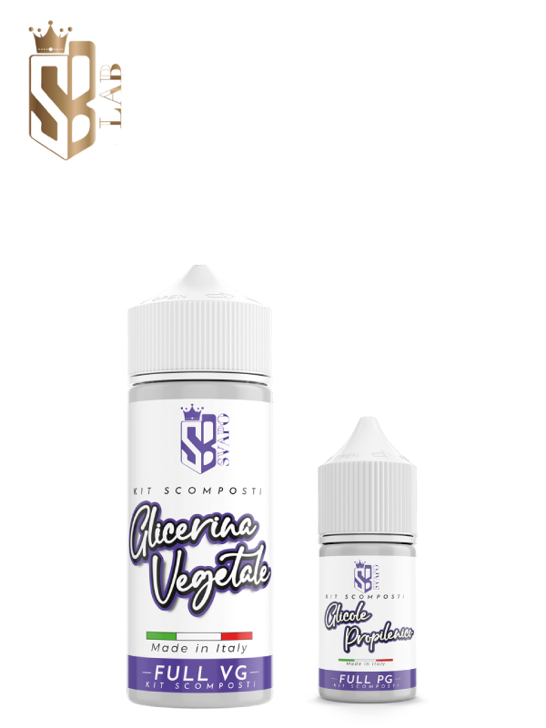 Sb Lab Base Scomposta Kit 70ML 70/30 - S.B. Lab Sb Lab Base Scomposta Kit 70ML 70/30 - S.B. Lab